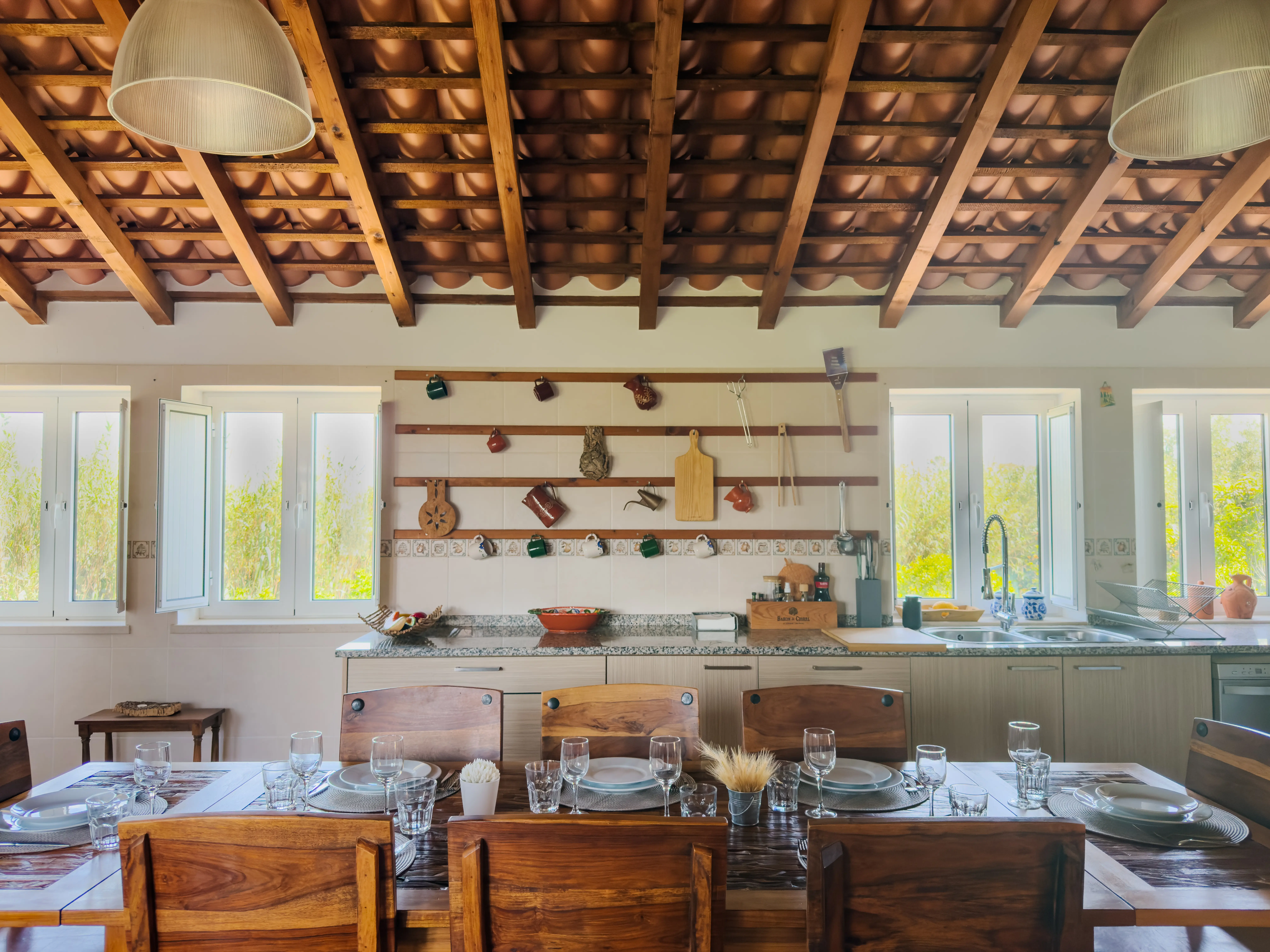 Cozinha da Quinta dos Citrinos, alojamento local no Alentejo